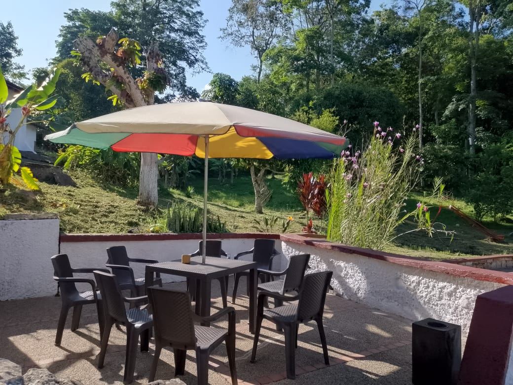 Zona social al aire libre